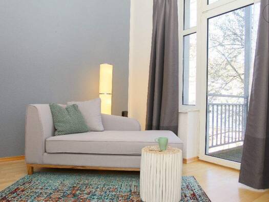 Wohnung zur Miete Wohnen auf Zeit 890 € 1 Zimmer 43 m² frei ab 02.01.2026 Südvorstadt Leipzig 04275