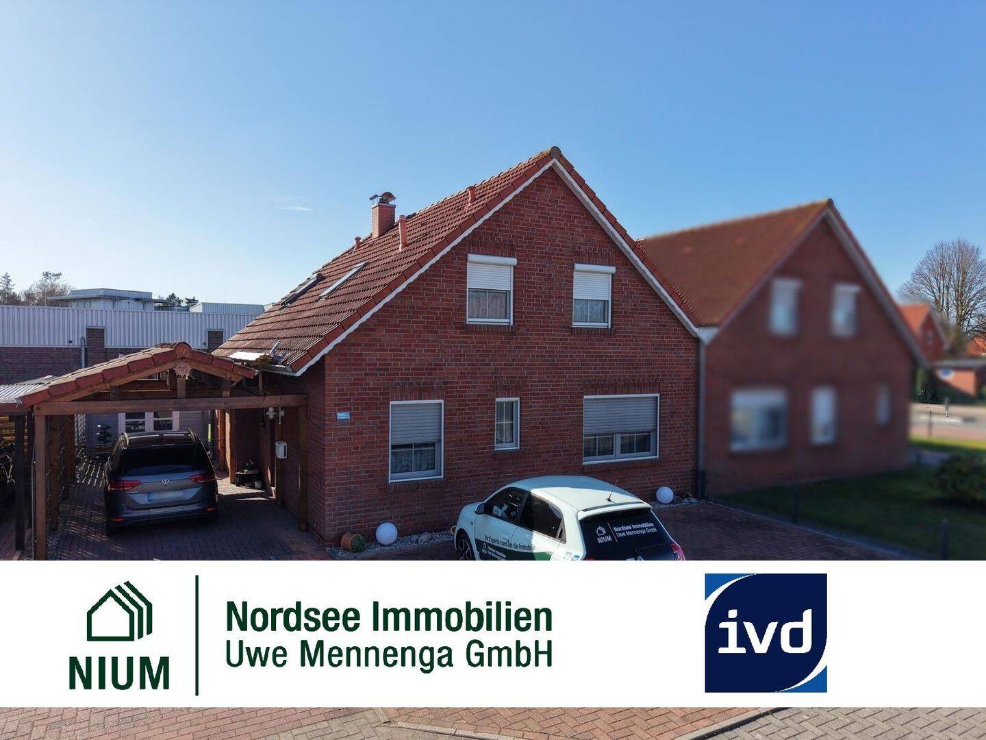 Immobilie in Upgant-Schott - IHR NEUES ZUHAUSE: VIELSEITIGE HAUSHÄLFTE MIT WINTERGARTEN, TERRASSE UND CARPORT - Bild 0