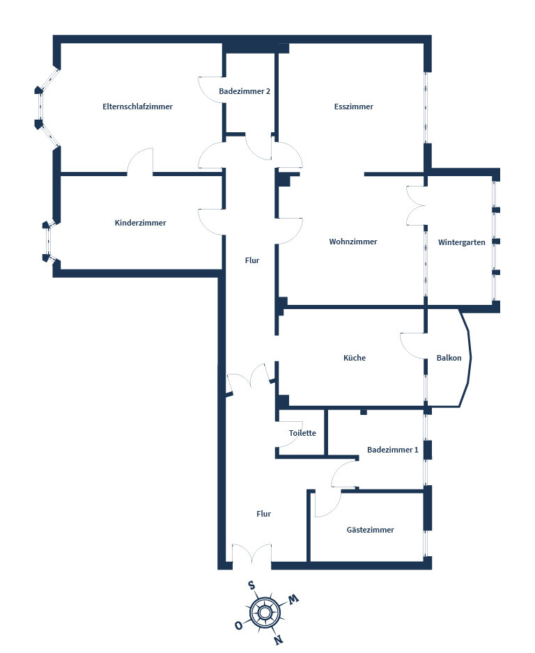 Wohnung zum Kauf 620.000 € 4 Zimmer 164 m²<br/>Wohnfläche 2.<br/>Geschoss Stadtpark / Stadtgrenze 20 Fürth 90762