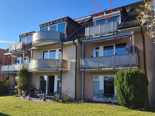 Maisonette zur Miete 700 € 1,5 Zimmer 53 m² Geschoss 2/2 frei ab sofort Bahnhofstraße 33 Melsdorf 24109
