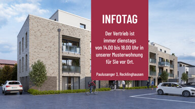 Penthouse zum Kauf provisionsfrei 545.000 € 3 Zimmer 116,4 m² Paulusanger 3 Paulusviertel Recklinghausen 45657