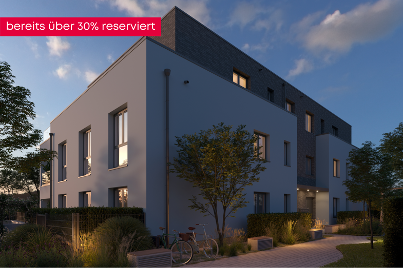 Terrassenwohnung zum Kauf provisionsfrei 295.000 € 2 Zimmer 49,5 m² EG Heinrich-Busold-Str. 79 Friedberg Friedberg 61169