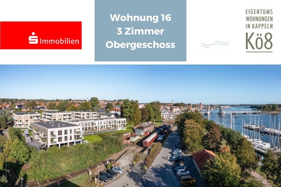 Penthouse zum Kauf provisionsfrei 580.000 € 3 Zimmer 90,5 m²<br/>Wohnfläche 1.<br/>Geschoss Königsberger Straße 8 Kappeln 24376