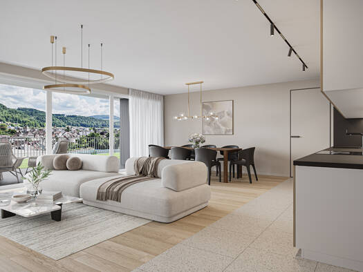 Wohnung zum Kauf - Neubau provisionsfrei 679.000 € 4,5 Zimmer 122,1 m² EG frei ab sofort Säckinger Straße 9 Laufenburg Laufenburg (Baden) 79725