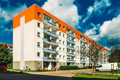 Wohnung zur Miete 418 € 3 Zimmer 56,8 m² 3. Geschoss Makarenkostraße 24a Schönwalde II Greifswald 17491