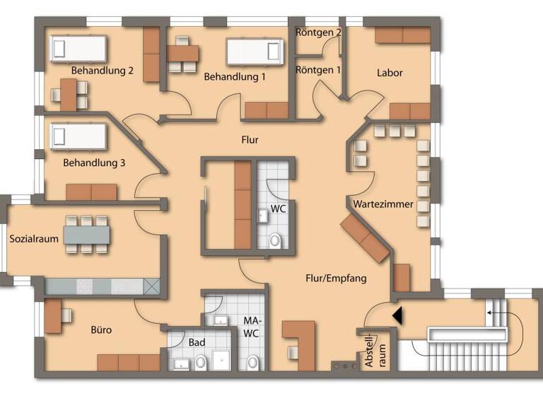 Büro zum Kauf 360.450 € 9 Zimmer 160,2 m² Bürofläche Berg 92345