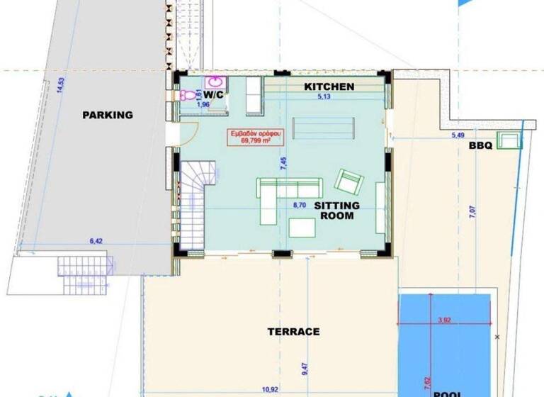 Haus zum Kauf 830.000 € 4 Zimmer 200 m² 2.246 m² Grundstück Mardati 72100