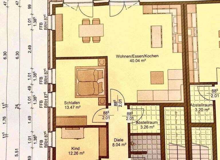 Wohnung zum Kauf - Erstbezug 321.500 € 3 Zimmer 88 m² Papenburg 26871