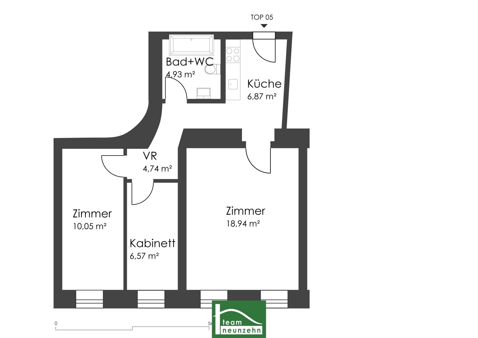 Wohnung zum Kauf 199.001 € 2,5 Zimmer 52,8 m²<br/>Wohnfläche 1.<br/>Geschoss 31.05.2025<br/>Verfügbarkeit Hasengasse 33 Wien 1100