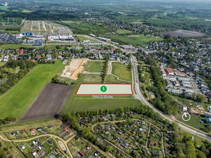 Gewerbegrundstück zum Kauf provisionsfrei 8.800 m²<br/>Grundstück Lawaetzstraße Friedrichsgabe Norderstedt 22844