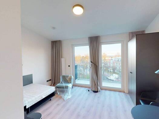 Studio zur Miete 692 € 1 Zimmer 25,6 m² 3. Geschoss frei ab 15.03.2026 Scharnweberstraße 2 Oberschöneweide Berlin 12459