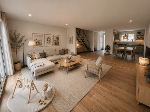 Reihenendhaus zur Miete - Erstbezug 1.806 € 5 Zimmer 142 m² frei ab sofort Wiesenpfad 26 Schloß Neuhaus Paderborn 33104