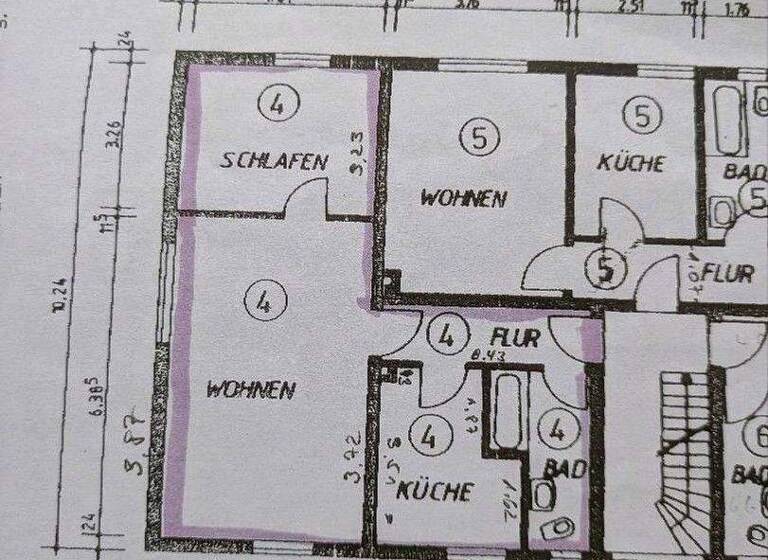 Wohnung zum Kauf provisionsfrei 152.000 € 2 Zimmer 57 m² 1. Geschoss Aglasterhausen 74858