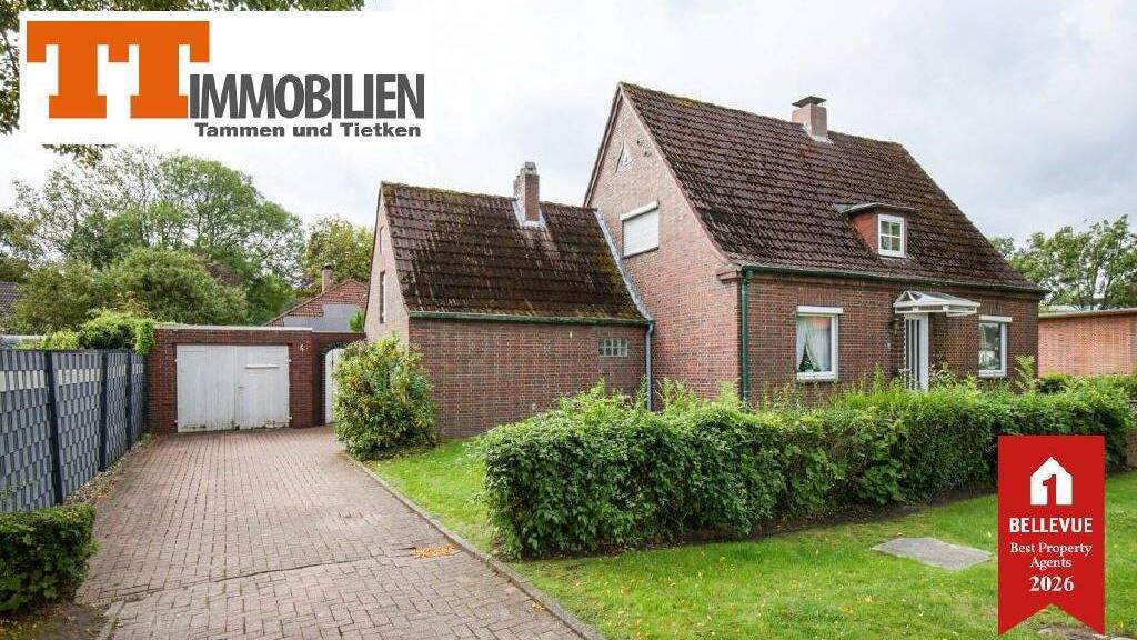 Einfamilienhaus zum Kauf 179.000 € 4 Zimmer 122 m² 841 m² Grundstück Neuengroden Wilhelmshaven-Rüstersiel 26386