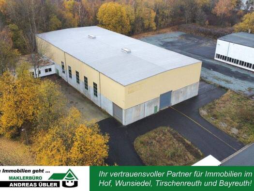 Lagerhalle zur Miete 8.900 € 1.600 m² Lagerfläche Marktredwitz 95615