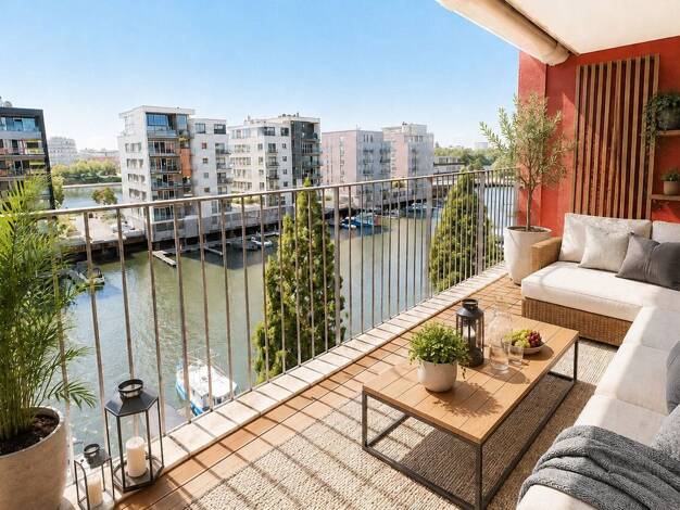 Wohnung zum Kauf 1.220.000 € 3 Zimmer 121,8 m² 4. Geschoss Gutleutviertel Innenstadt I 60327