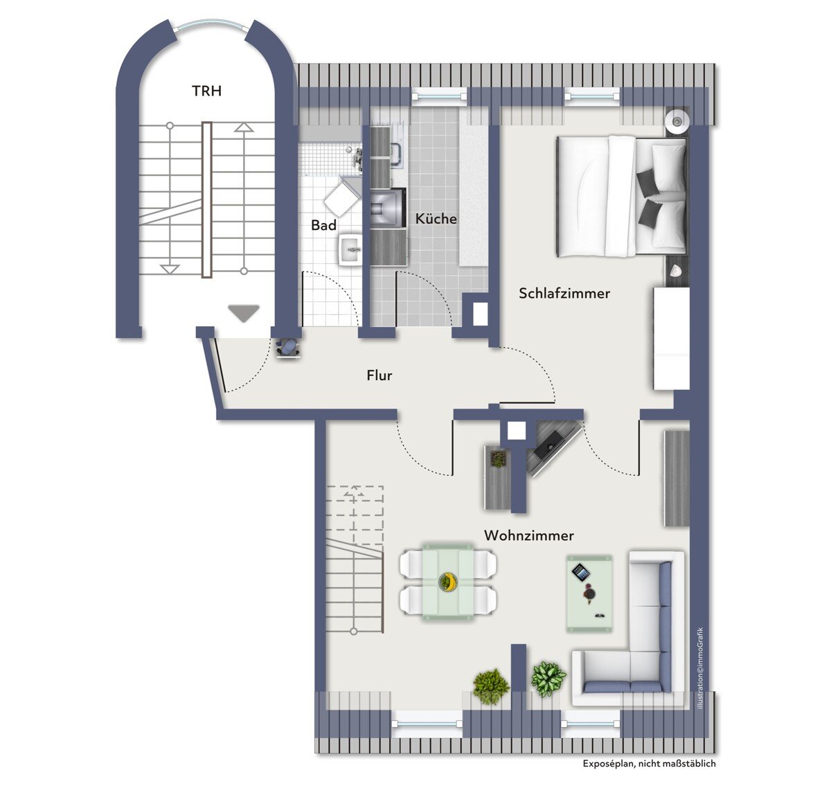 Maisonette zum Kauf 195.000 € 3 Zimmer 69 m²<br/>Wohnfläche 4.<br/>Geschoss Glockenhof Nürnberg 90461