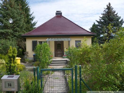 Einfamilienhaus zum Kauf provisionsfrei 194.000 € 4,5 Zimmer 95 m² 1.380 m² Grundstück Waldstraße 14 Hoyerswerda 02977