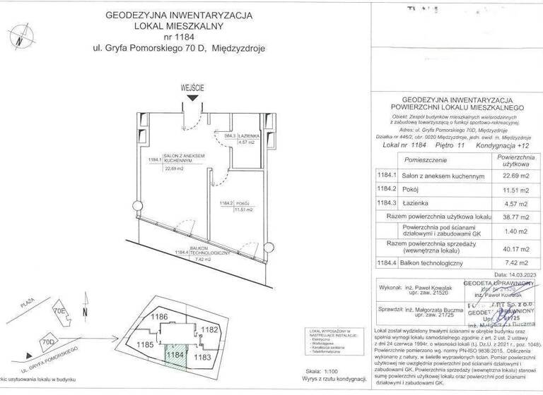 Studio zum Kauf 424.000 € 2 Zimmer 40,2 m² 11. Geschoss frei ab sofort Miedzyzdroje [Misdroy] 72-500