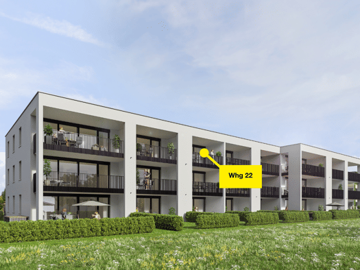 Wohnung zur Miete - Erstbezug 1.160 € 2 Zimmer 48 m² Neugrütt 4 Fußach 6972