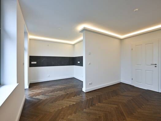 Wohnung zur Miete - Erstbezug 1.140 € 4 Zimmer 81,4 m² 4. Geschoss frei ab sofort Lützner Straße 105 Altlindenau Alt-West 04177