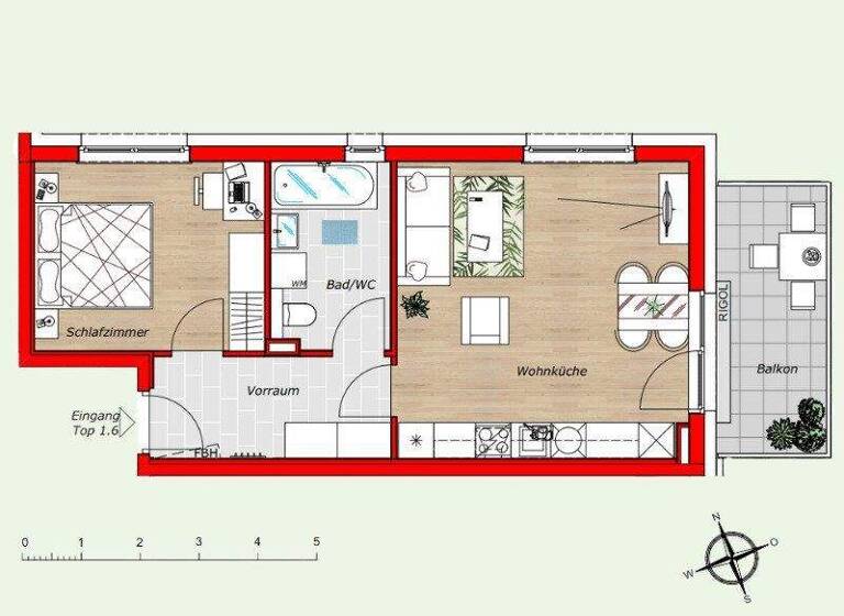 Wohnung zum Kauf - Erstbezug 237.900 € 2 Zimmer 50 m² Josef-Fischer-Gasse Bruck an der Leitha 2460