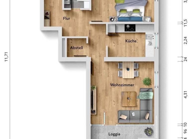 Wohnung zum Kauf 145.000 € 2 Zimmer 61,8 m² Bad Wildungen 34537