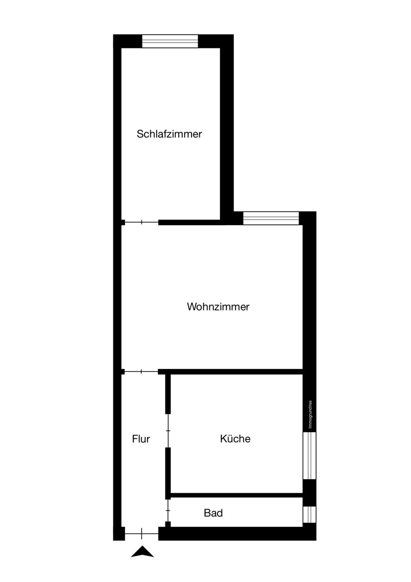 Wohnung zum Kauf 348.000 € 2 Zimmer 43 m²<br/>Wohnfläche 4.<br/>Geschoss 01.01.2025<br/>Verfügbarkeit Eimsbüttel Hamburg Eimsbüttel 20257