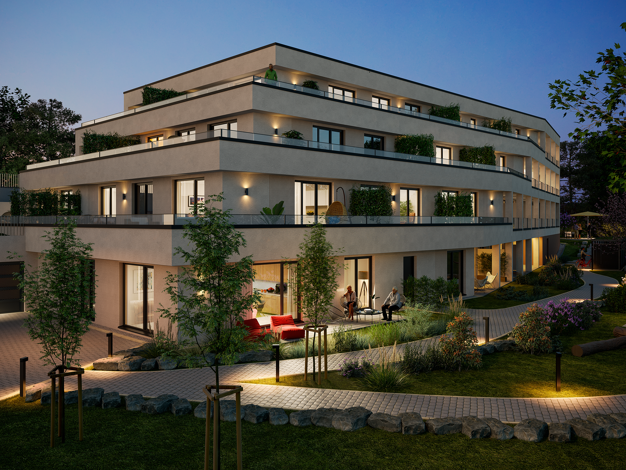 Terrassenwohnung zum Kauf provisionsfrei als Kapitalanlage geeignet 464.000 € 2 Zimmer 67,8 m² Spindäckerstraße 6 Heroldsberg Heroldsberg 90562