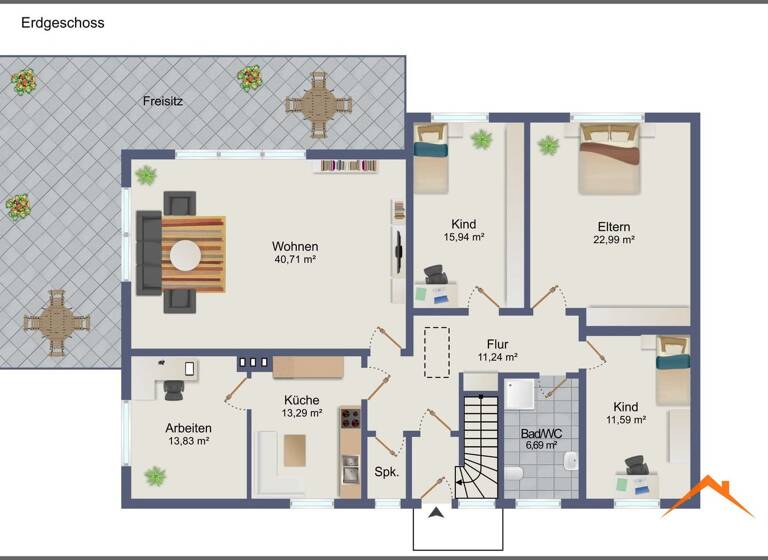 Einfamilienhaus zum Kauf provisionsfrei 348.000 € 7 Zimmer 209 m² 952 m² Grundstück Körle 34327