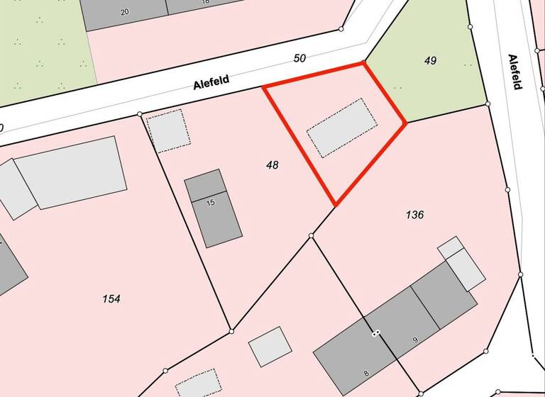 Grundstück zum Kauf 90.000 € 460 m² Grundstück Alefeld Much 53804