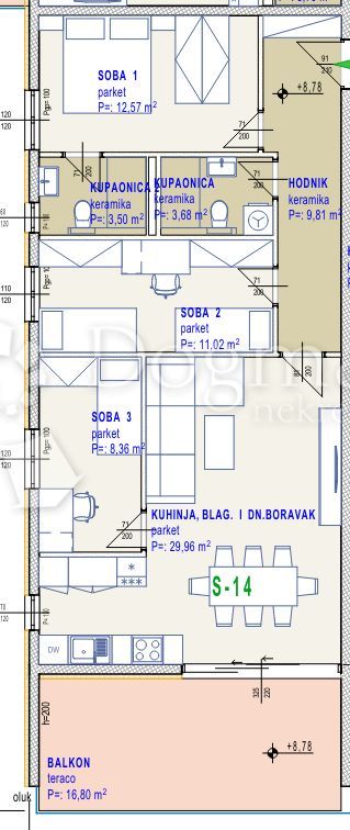 Wohnung zum Kauf 334.950 € 4 Zimmer 95 m²<br/>Wohnfläche 3.<br/>Geschoss Seget 21220