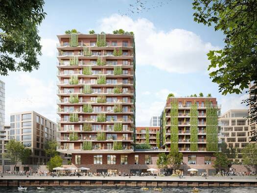 Wohnung zur Miete - Erstbezug 2.153 € 1 Zimmer Rothenburgsort Hamburg 20457