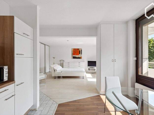 Wohnung zur Miete Wohnen auf Zeit 1.590 € 2 Zimmer 54 m² frei ab 31.08.2026 Sachsenhausen Frankfurt am Main 60598