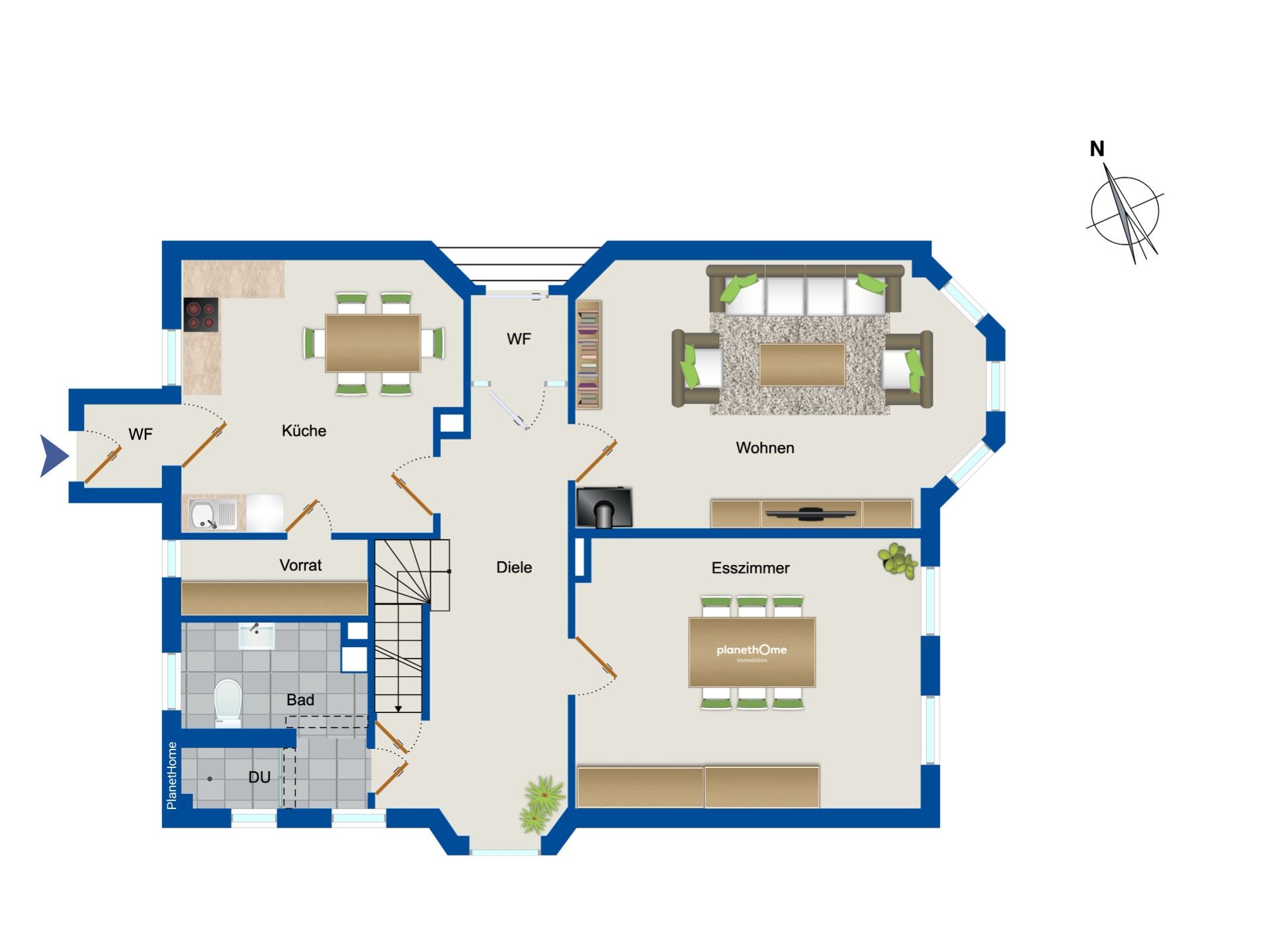 Einfamilienhaus zum Kauf 575.000 € 5 Zimmer 171,1 m²<br/>Wohnfläche 791 m²<br/>Grundstück Euren 5 Trier 54294