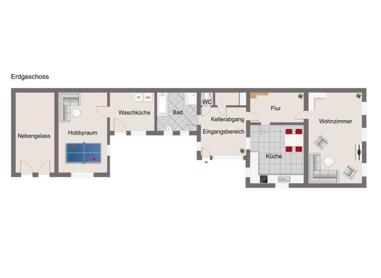 Doppelhaushälfte zum Kauf 185.000 € 5 Zimmer 142 m² 1.615 m² Grundstück Pretzien Schönebeck 39217