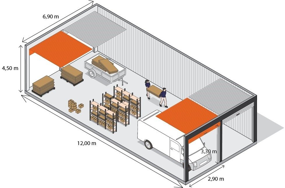 Lagerhalle zur Miete provisionsfrei 719 € 84 m²<br/>Lagerfläche Mittelstraße 22 Dahlewitz Blankenfelde-Mahlow 15827