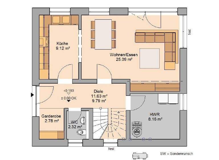 Einfamilienhaus zum Kauf provisionsfrei 387.690 € 4 Zimmer 102 m² 783 m² Grundstück Auerbach 08209