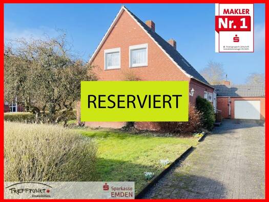 Einfamilienhaus zum Kauf 148.000 € 5 Zimmer 100 m² 911 m² Grundstück Widdelswehr/Jarßum Emden 26725