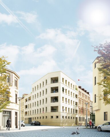 Wohnung zum Kauf provisionsfrei 258.600 € 2 Zimmer 58 m² 3. Geschoss Triftstraße 6 Giebichenstein Halle (Saale) 06114