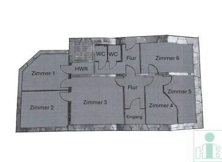 Büro zur Miete provisionsfrei 673 € 6 Zimmer 122,3 m² Bürofläche Bischofswerda 01877