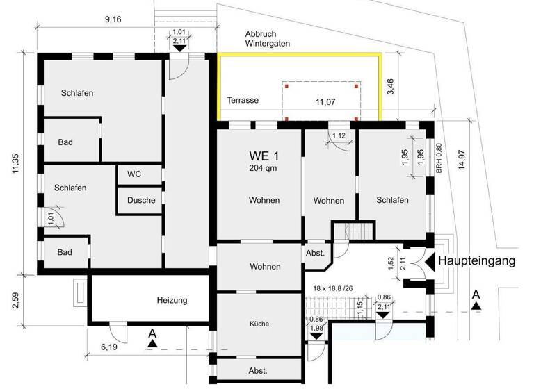 Wohnung zur Miete 990 € 4 Zimmer 185 m² EG Schweltholm Oersberg 24407