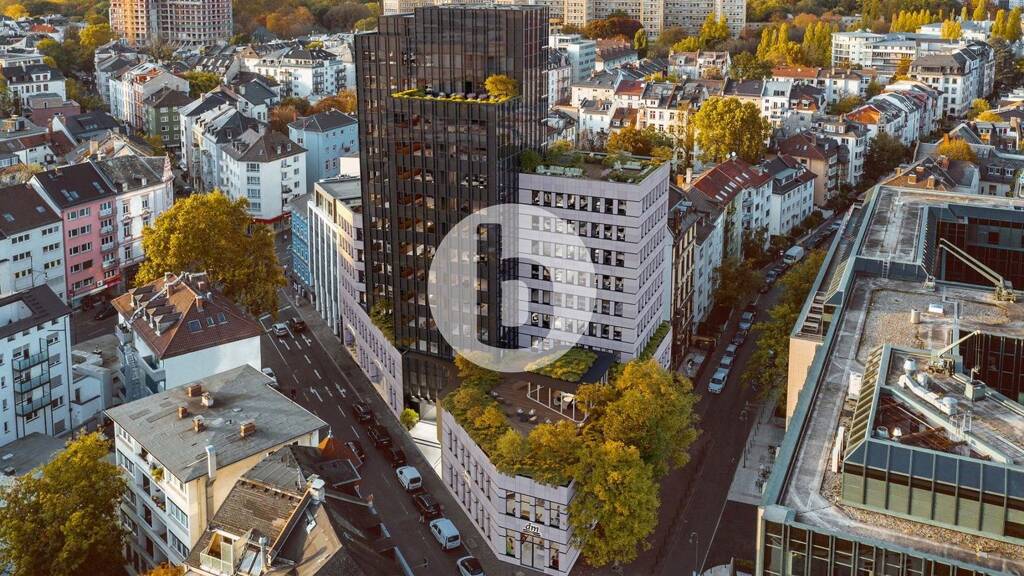 Bürofläche zur Miete provisionsfrei 44 € 127,5 m² Bürofläche teilbar ab 127,5 m² Westend-Nord Frankfurt am Main 60322