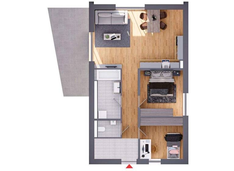 Wohnung zum Kauf 452.546 € 3 Zimmer 71,6 m² Siedlung Erlahof 49 Spitz 3620