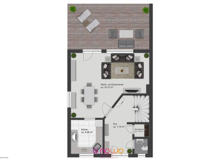 Doppelhaushälfte zum Kauf 419.000 € 5 Zimmer 130 m² 452 m² Grundstück Linden Wolfenbüttel 38300