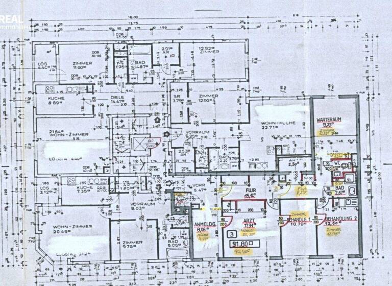 Praxis zum Kauf 350.000 € 4,5 Zimmer Wien,Brigittenau 1200