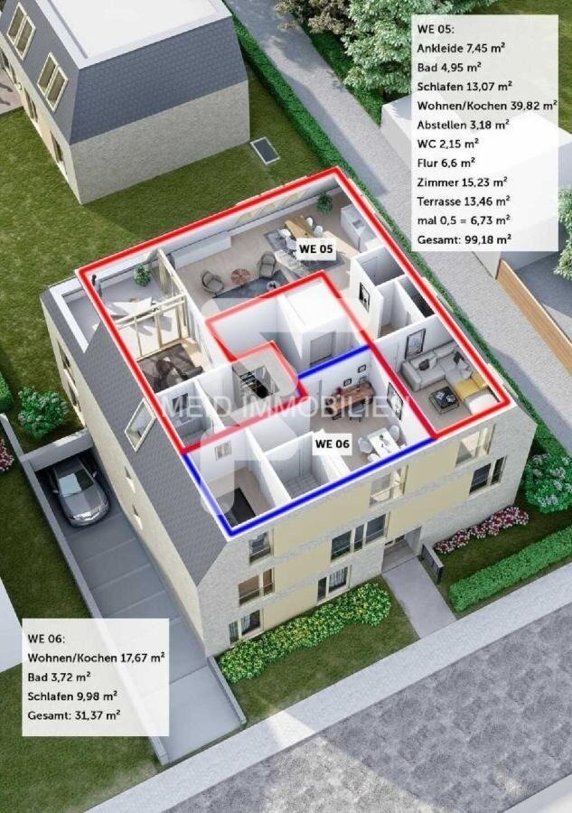 Terrassenwohnung zum Kauf provisionsfrei 485.000 € 3,5 Zimmer 99,2 m²<br/>Wohnfläche Glessen Bergheim Glessen 50129