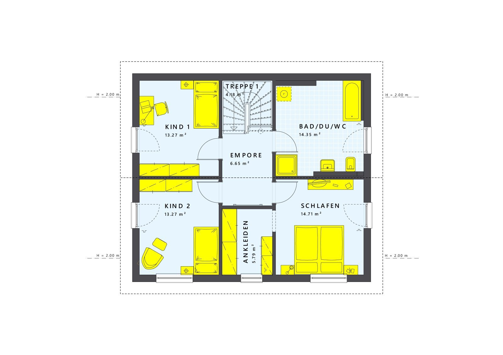 Haus zum Kauf 438.520 € 5 Zimmer 143 m²<br/>Wohnfläche 615 m²<br/>Grundstück Minden 32429