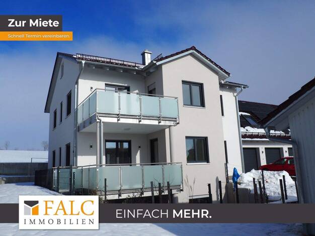 Wohnung zur Miete - Erstbezug 1.042 € 3,5 Zimmer 86,9 m² Wolferstadt Wolferstadt 86709