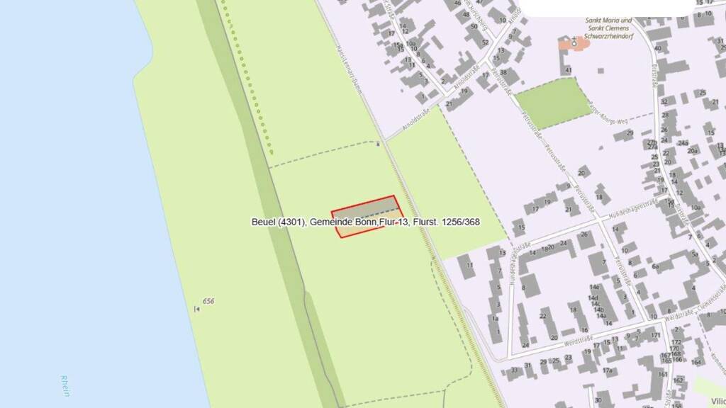 Grundstück zum Kauf 20.000 € 2.357 m² Grundstück Zentrum Bonn 53225